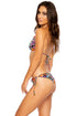 Luli Fama Love Spell Wavey Tie Side Brazlian Ruched